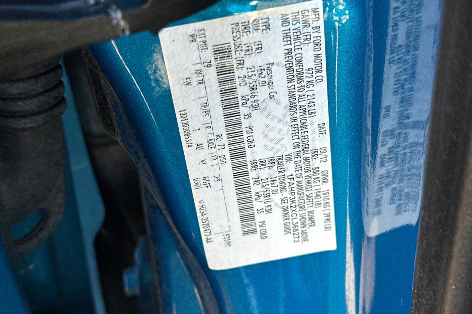 2012 Ford Focus SE