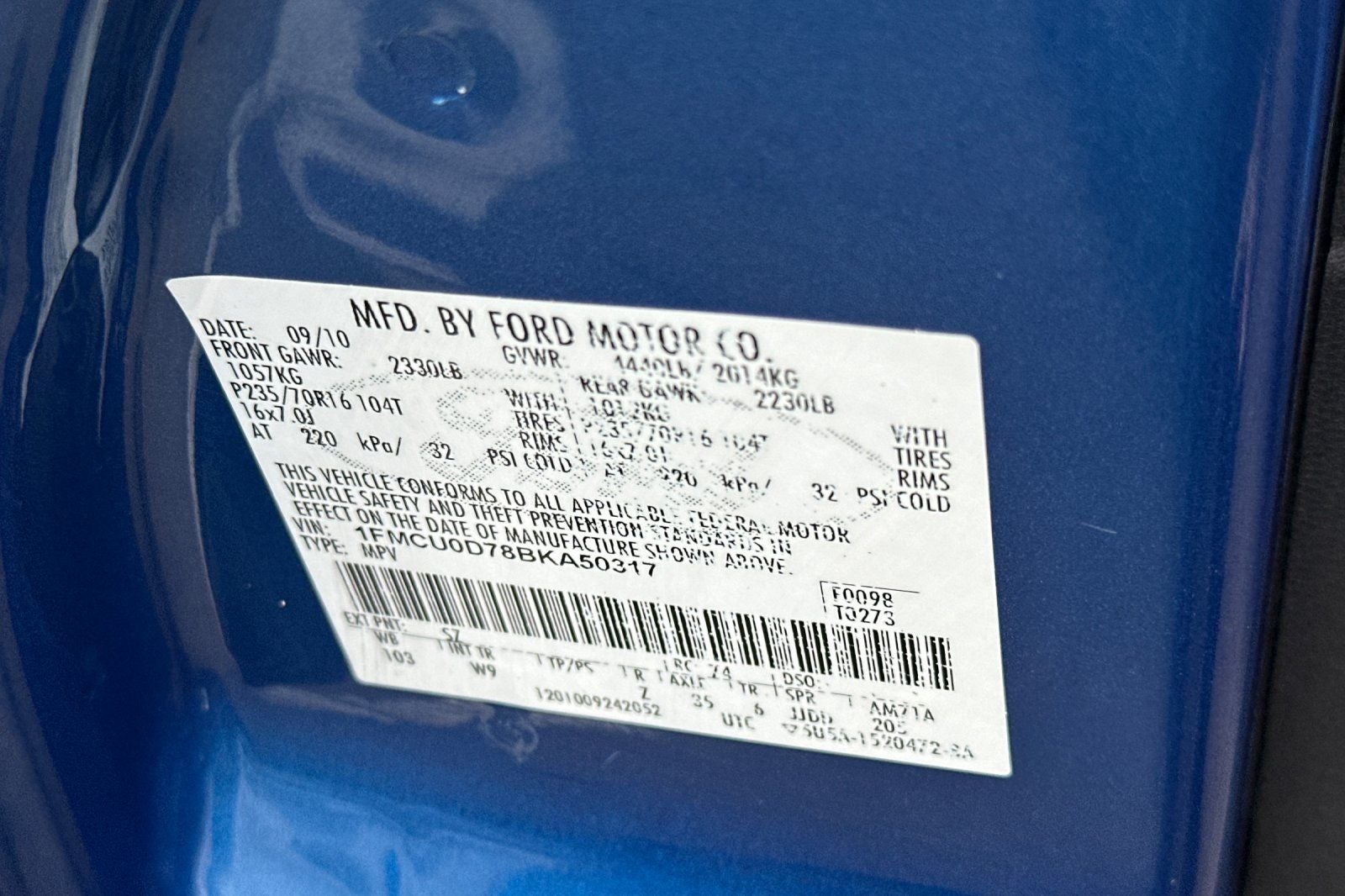 2011 Ford Escape XLT