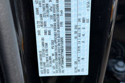 2022 Ford F-450SD Platinum