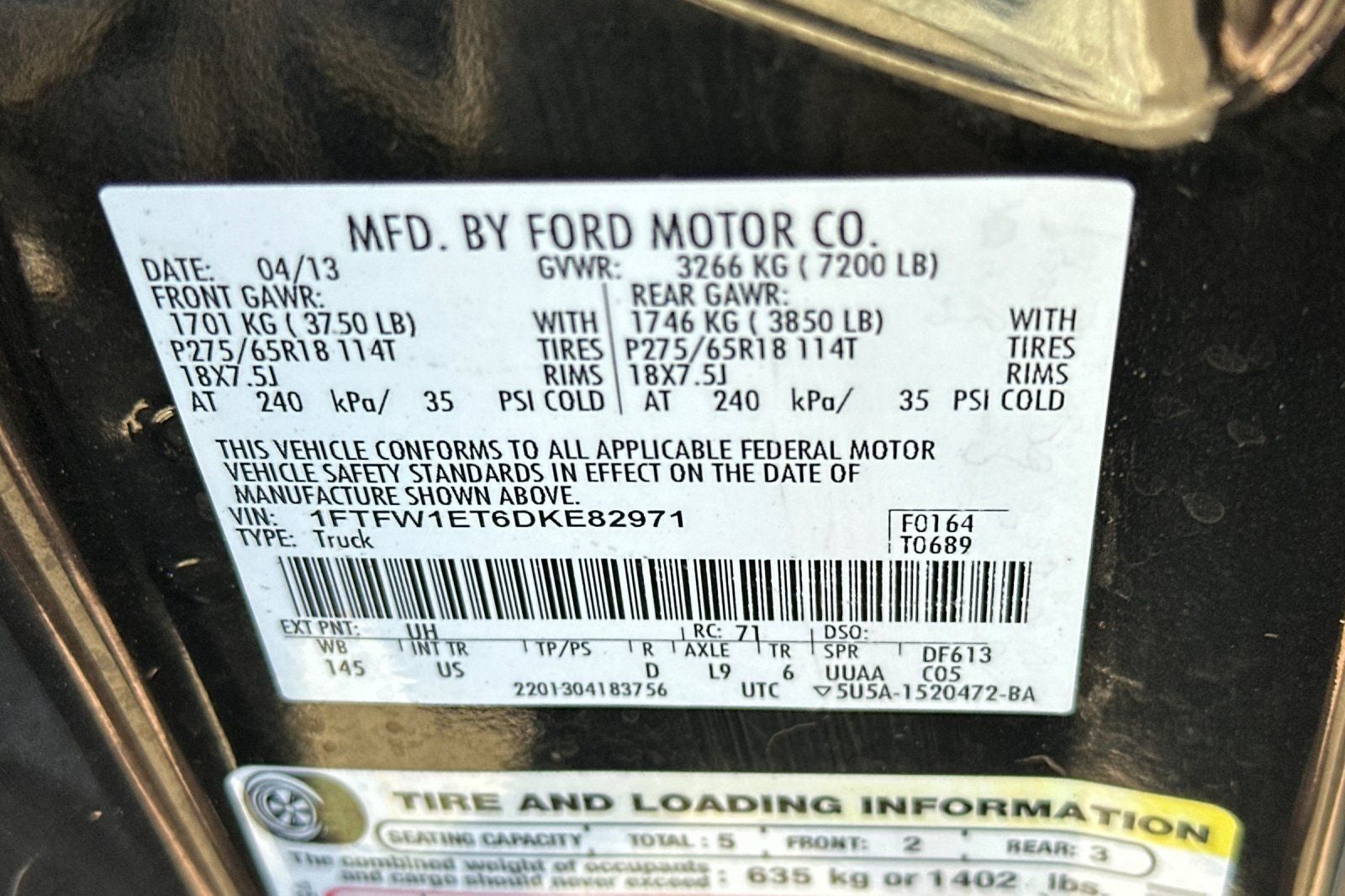 2013 Ford F-150 XLT