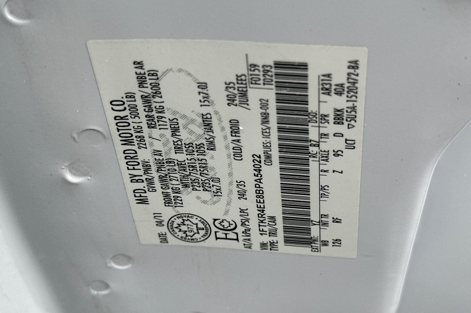 2011 Ford Ranger Sport