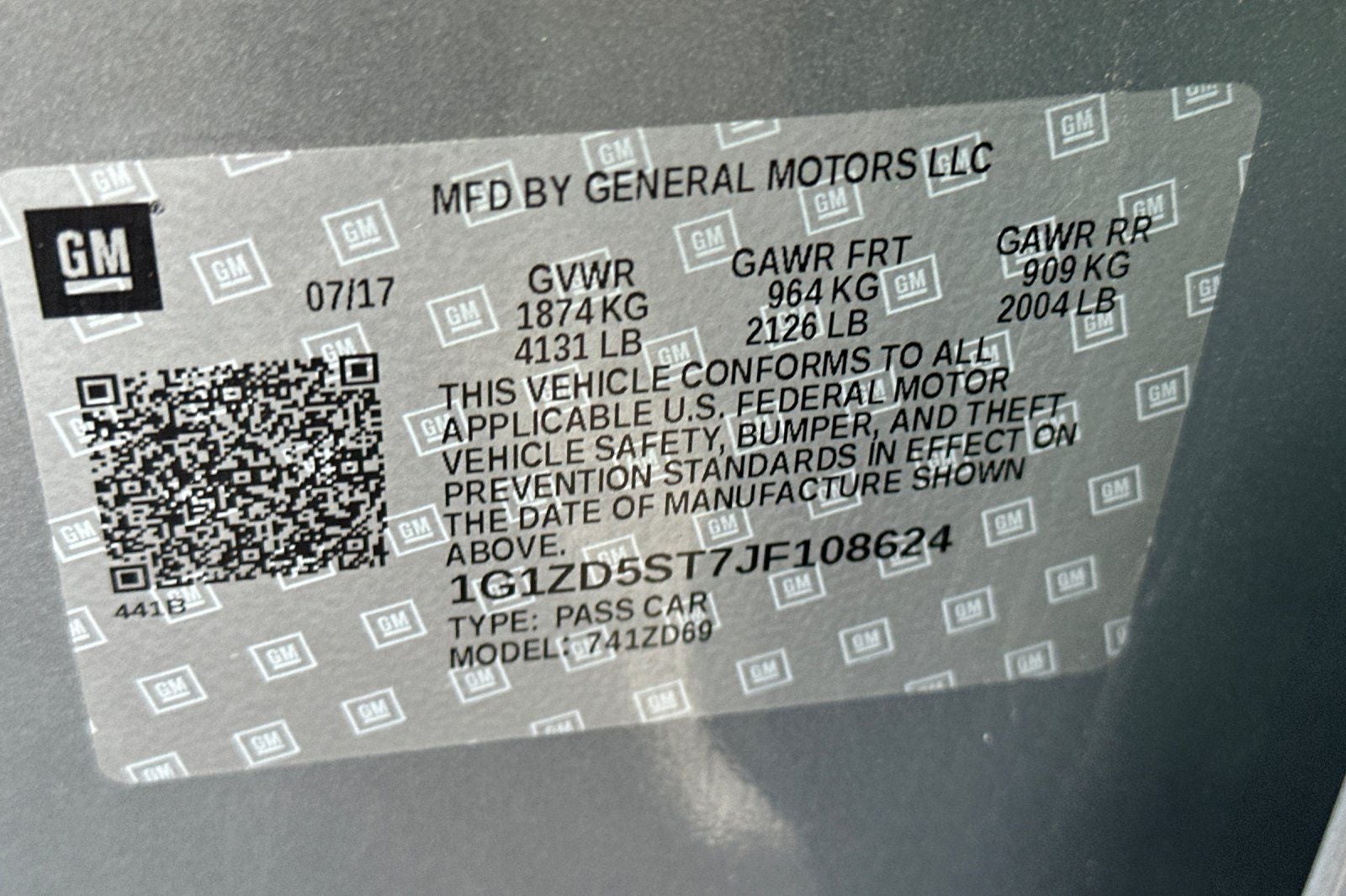 2018 Chevrolet Malibu LT