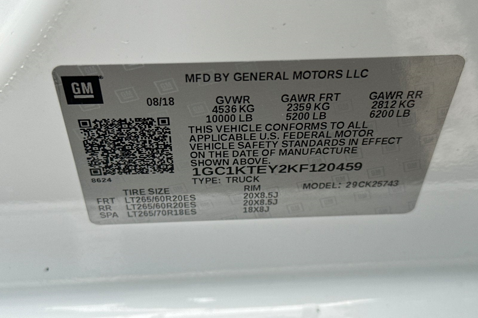 2019 Chevrolet Silverado 2500HD LTZ