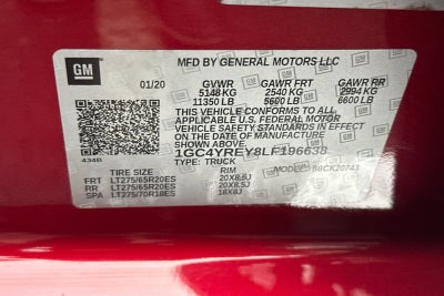 2020 Chevrolet Silverado 2500HD High Country