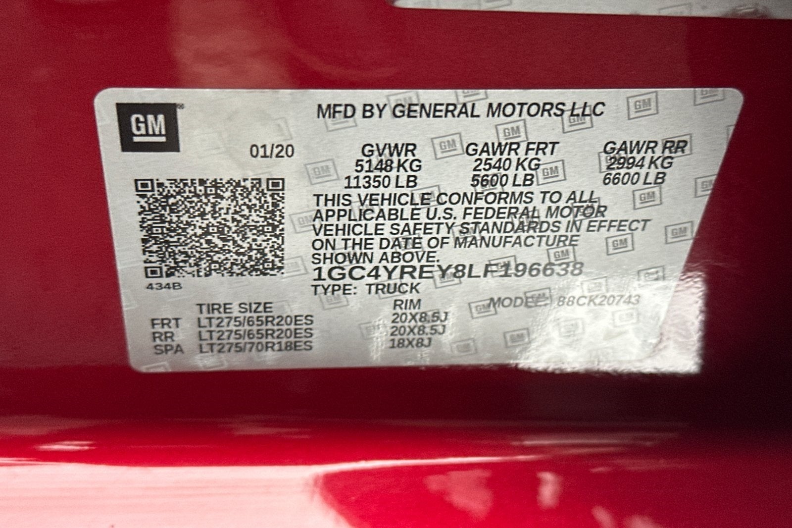 2020 Chevrolet Silverado 2500HD High Country