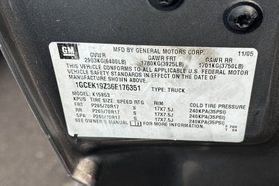 2006 Chevrolet Silverado 1500 LT LT1