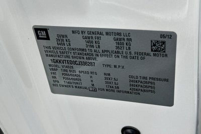 2012 GMC Acadia Denali