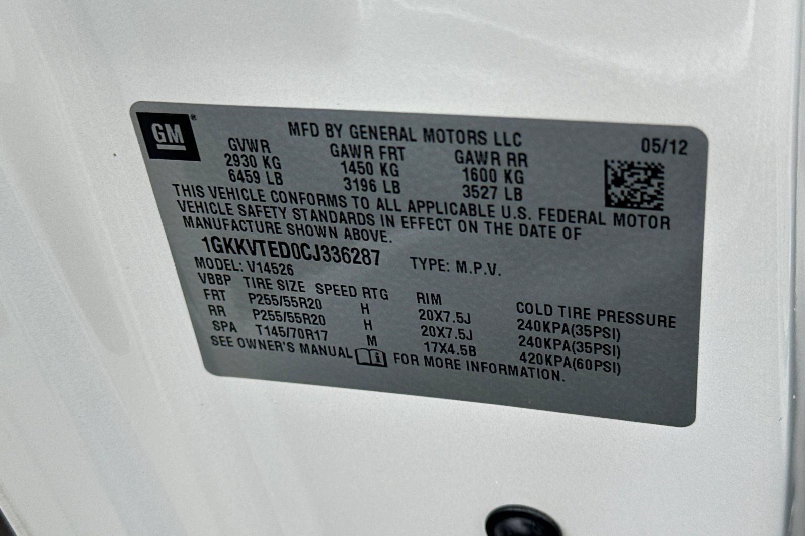 2012 GMC Acadia Denali