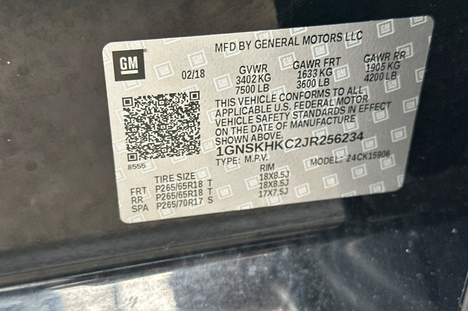 2018 Chevrolet Suburban LT