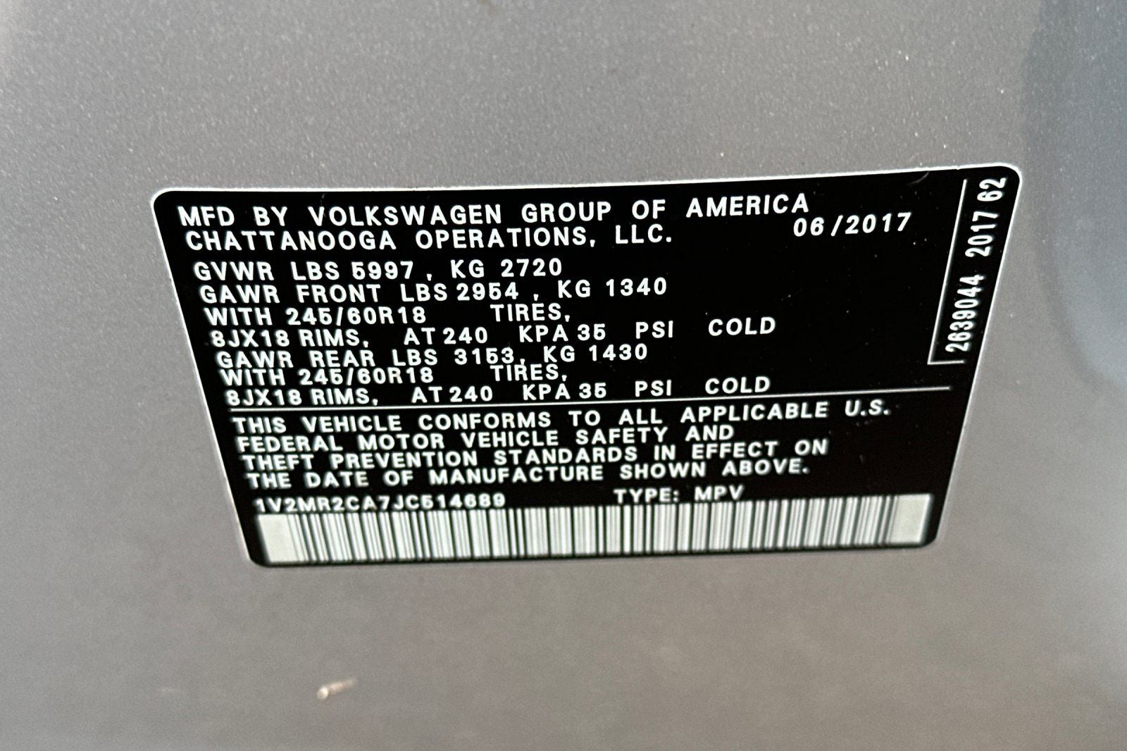 2018 Volkswagen Atlas SEL 4Motion