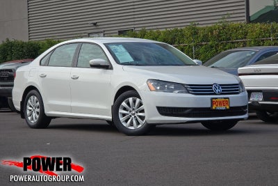 2013 Volkswagen Passat 2.5 S