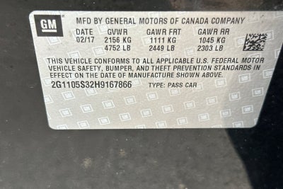 2017 Chevrolet Impala LT 1LT