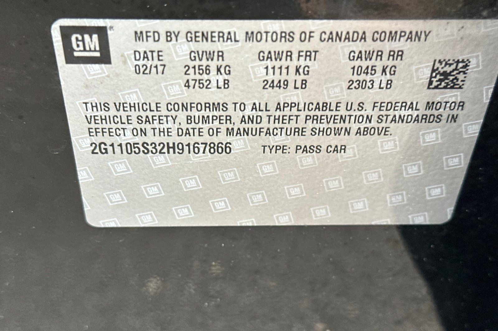2017 Chevrolet Impala LT 1LT