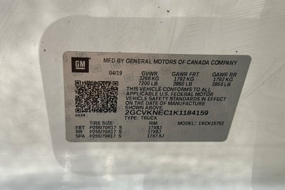 2019 Chevrolet Silverado 1500 LD WT