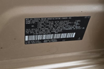 2012 Toyota RAV4 Base