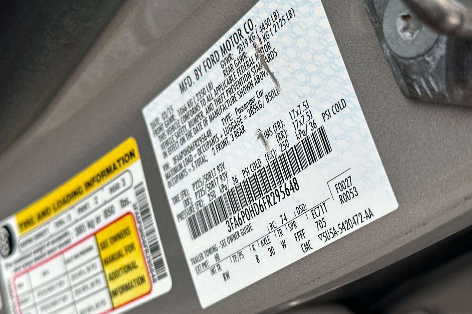 2015 Ford Fusion SE