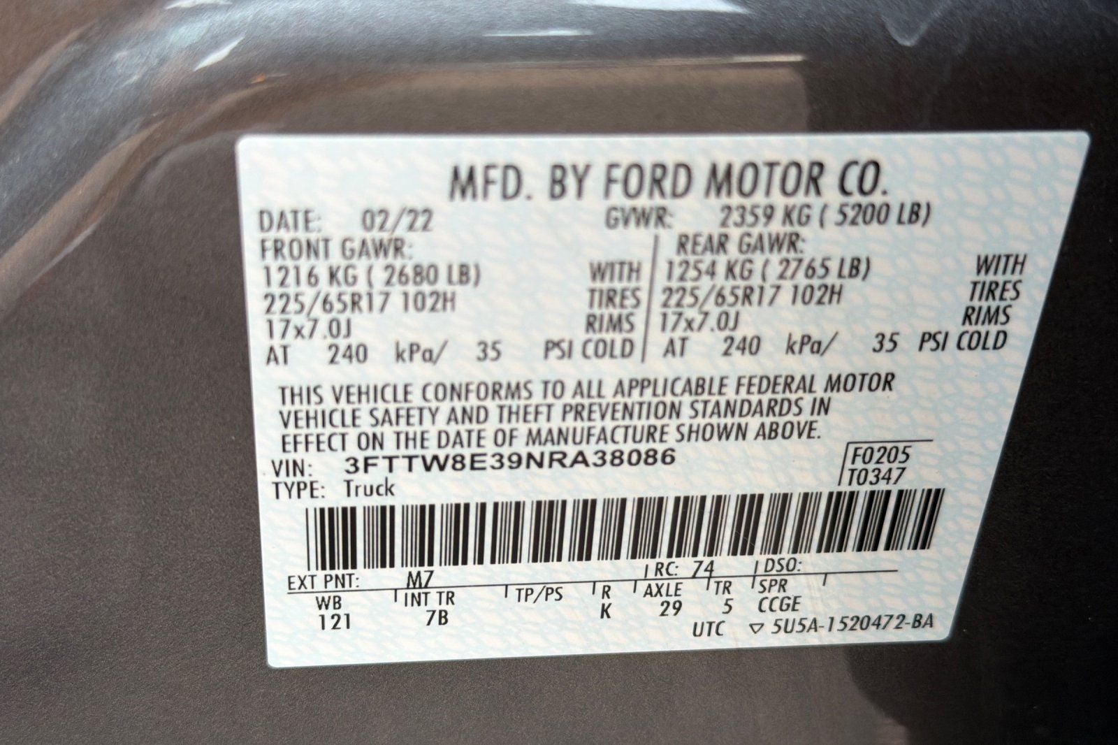 2022 Ford Maverick XLT