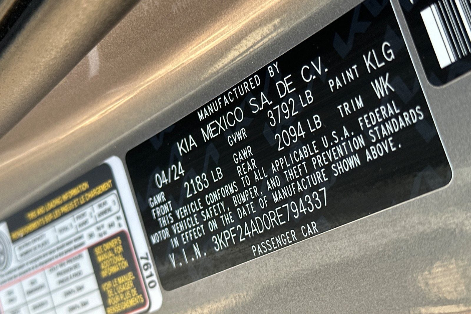 2024 Kia Forte LXS