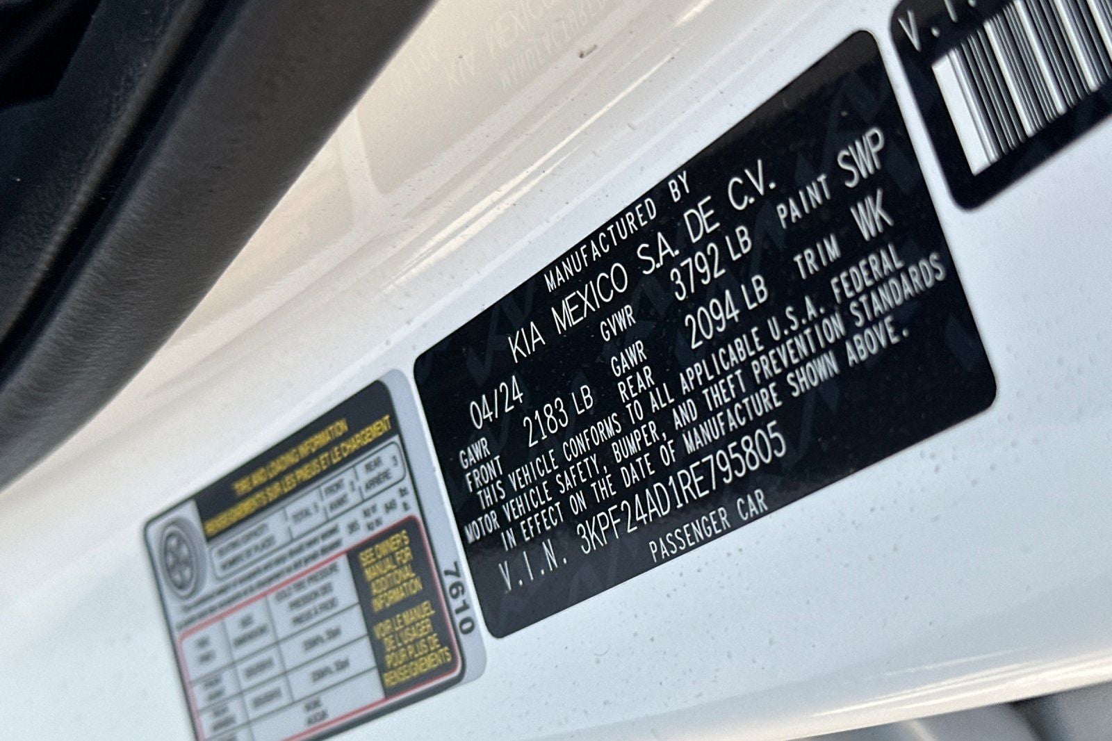 2024 Kia Forte LXS