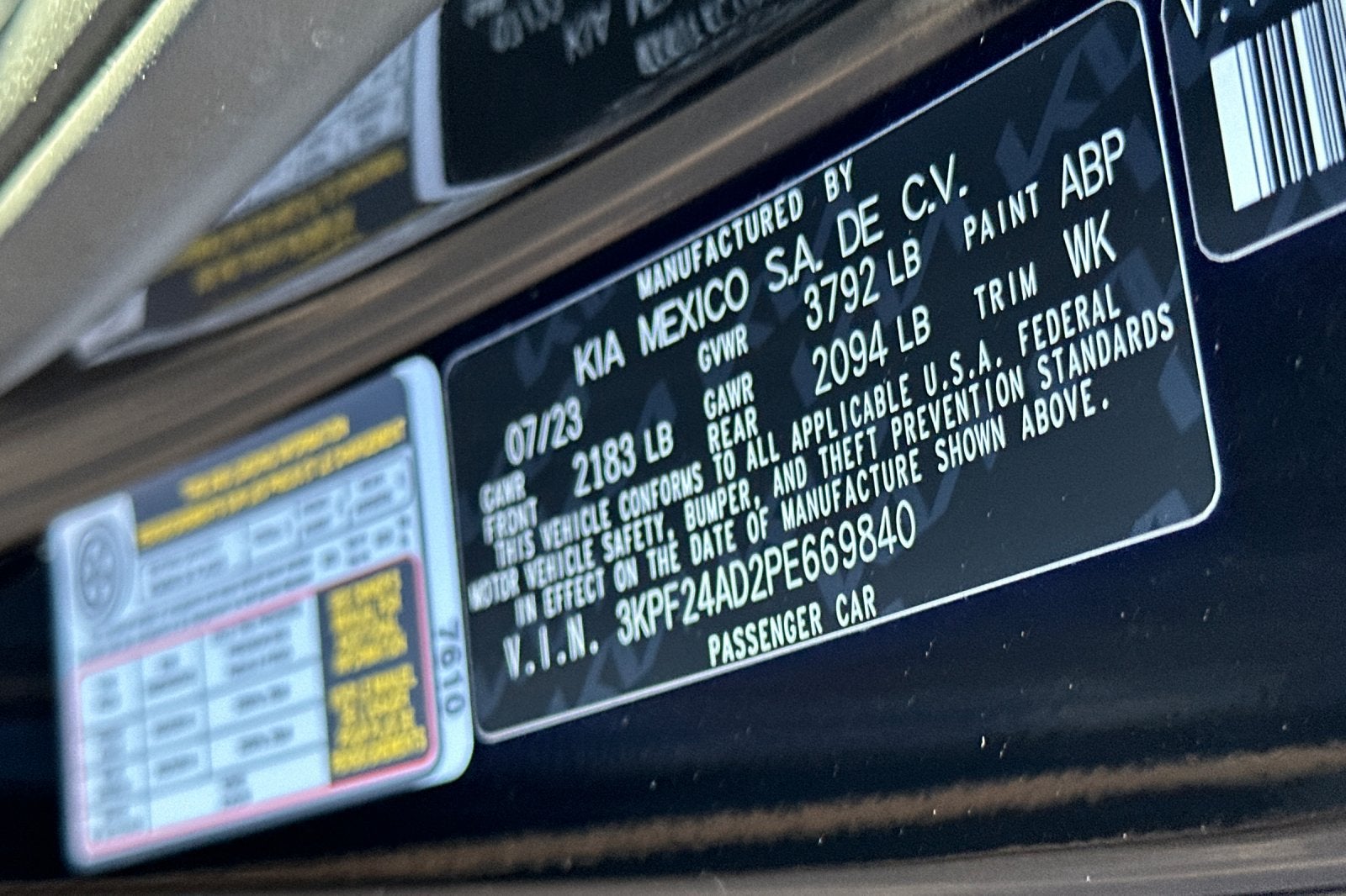2023 Kia Forte LXS