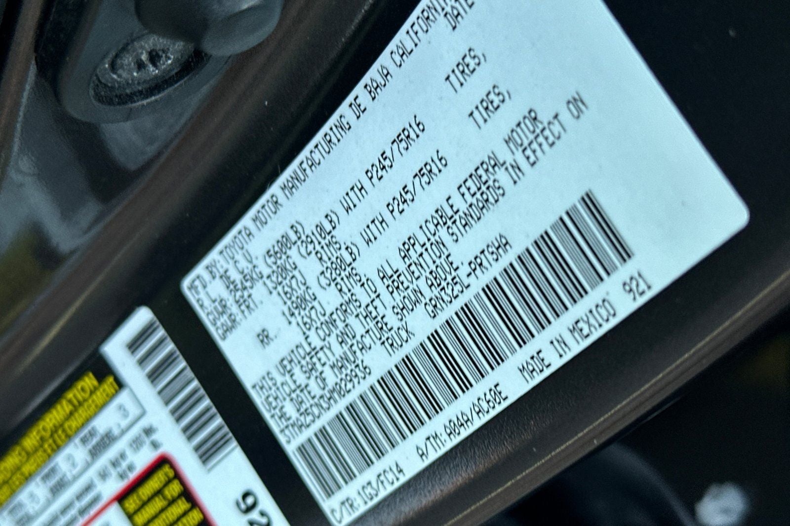 2017 Toyota Tacoma SR5 V6