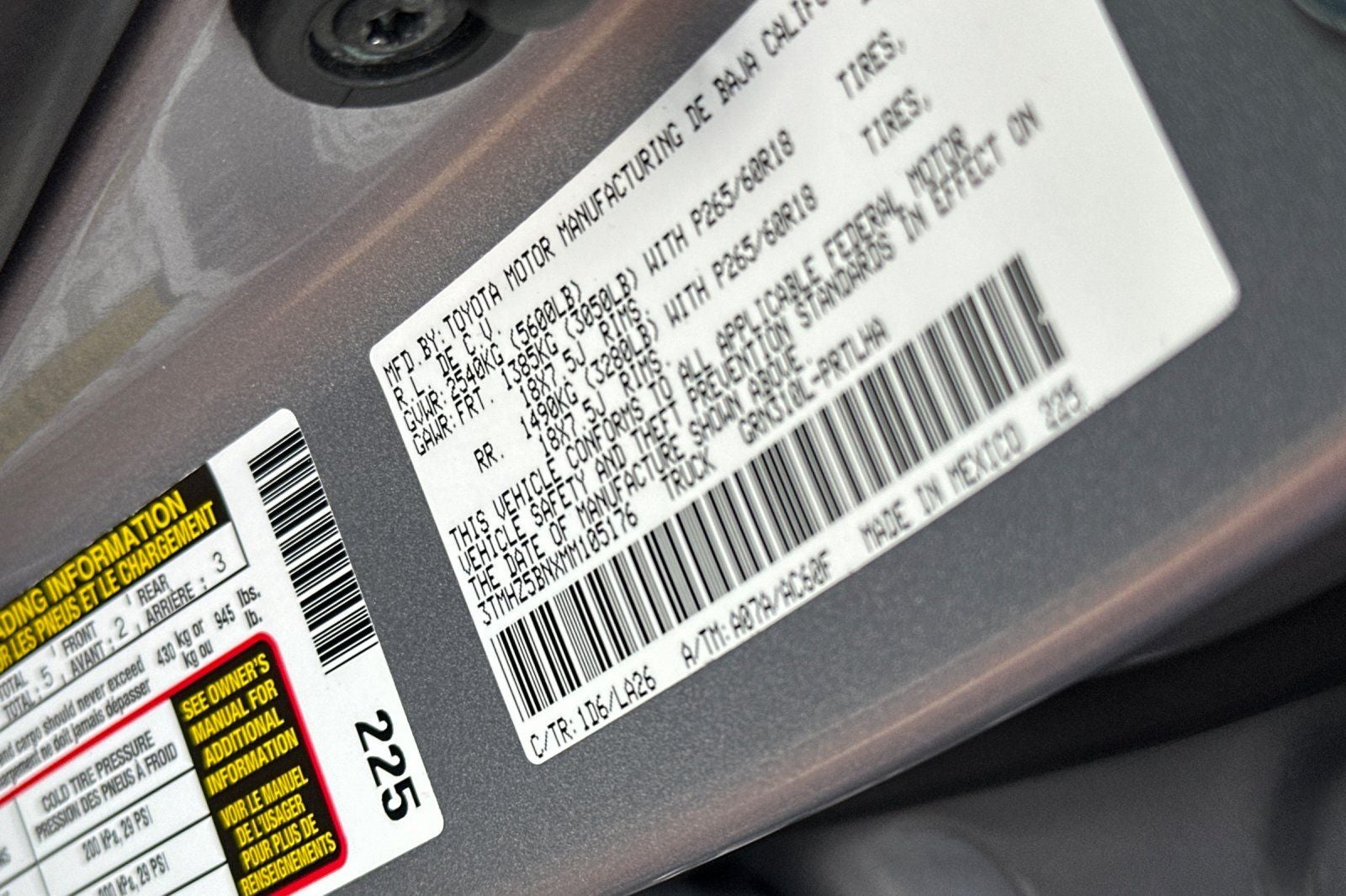 2021 Toyota Tacoma Limited V6