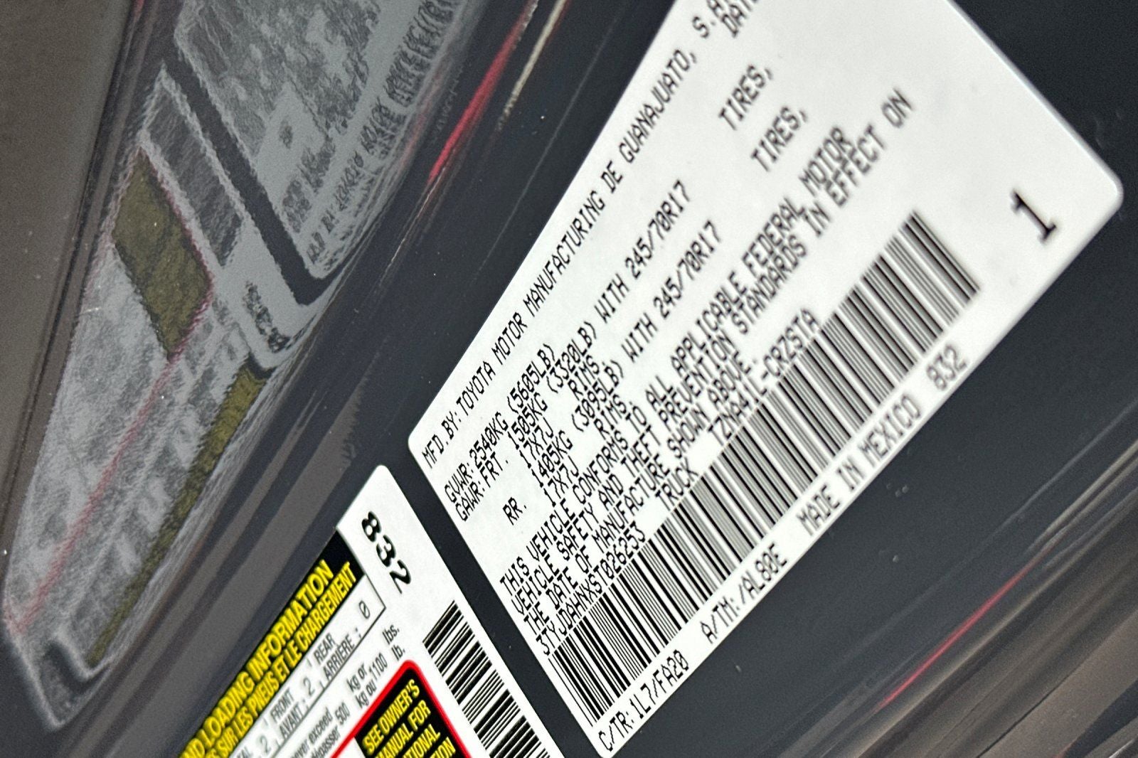 2025 Toyota Tacoma SR
