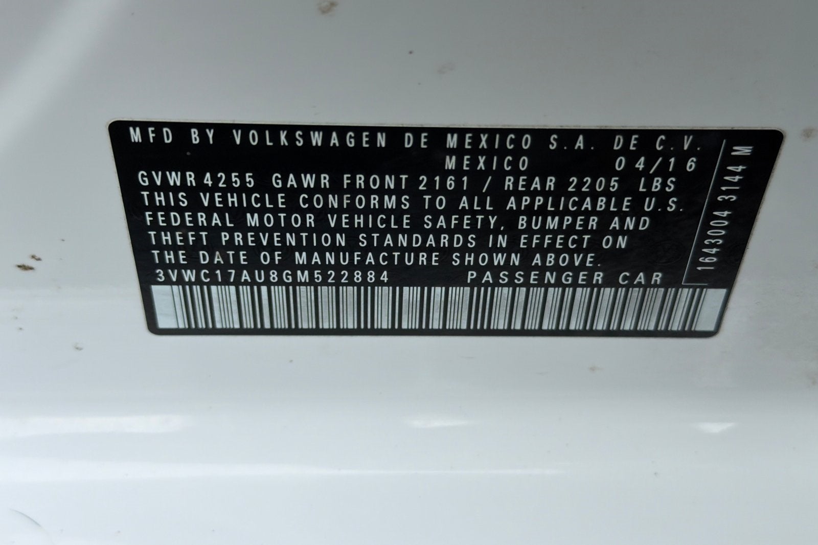 2016 Volkswagen Golf SportWagen SE