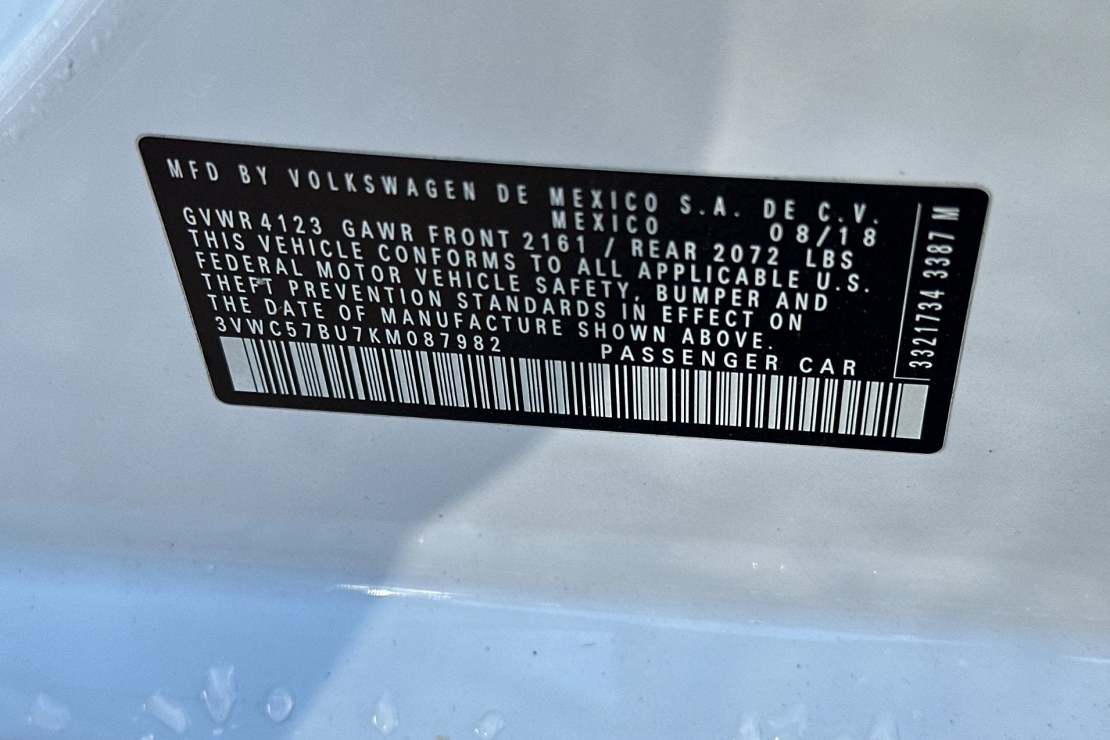 2019 Volkswagen Jetta 1.4T S