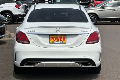 2018 Mercedes-Benz C-Class C 300 4MATIC®