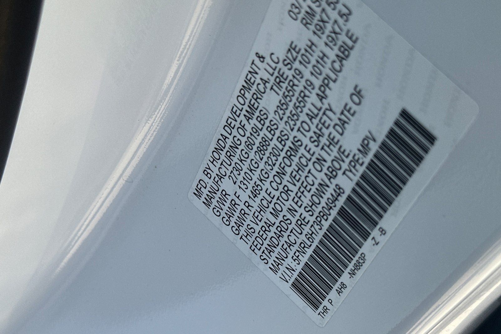 2023 Honda Odyssey Sport