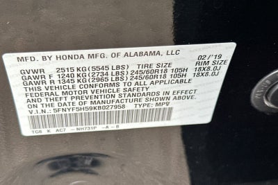 2019 Honda Pilot EX-L