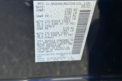 2023 Nissan Murano SV