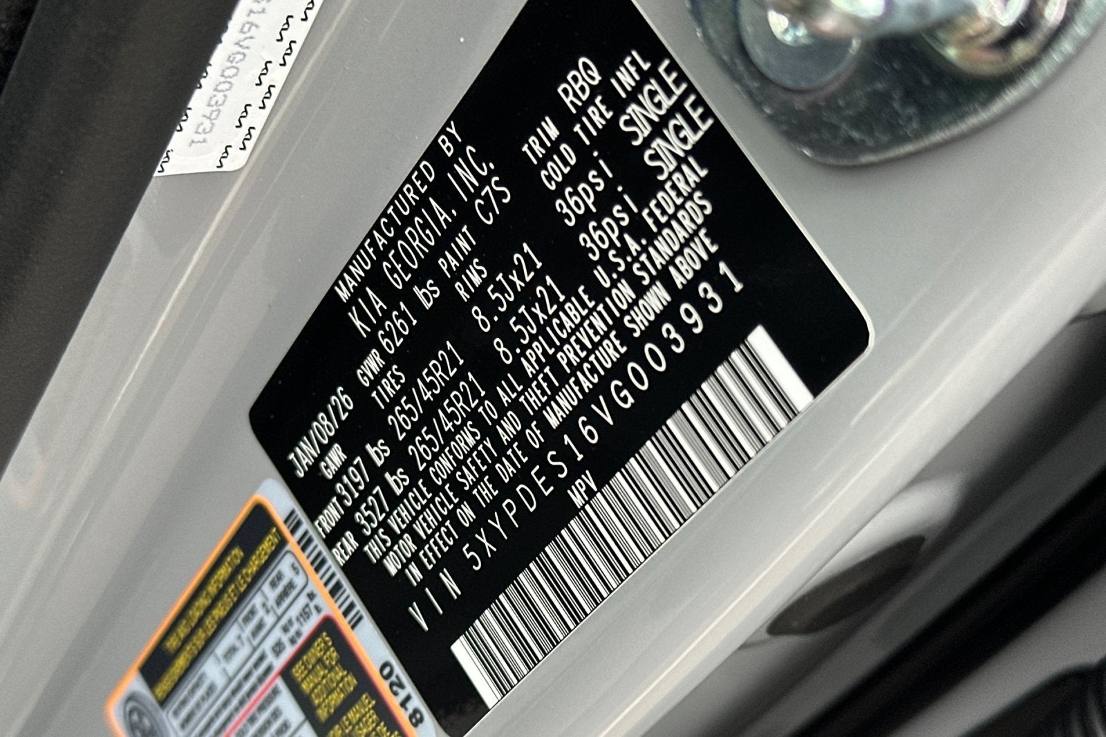 2027 Kia Telluride SX