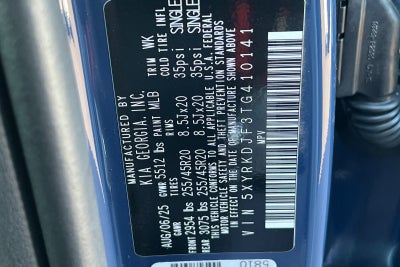 2026 Kia Sorento X-Line SX