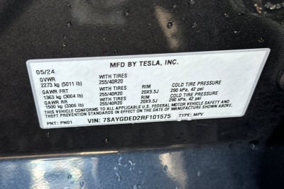 2024 Tesla Model Y Standard Range