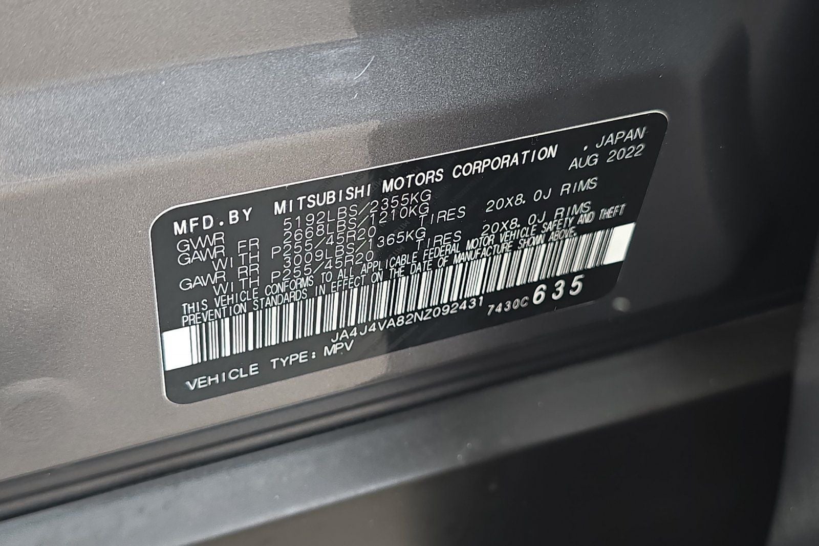 2022 Mitsubishi Outlander SEL
