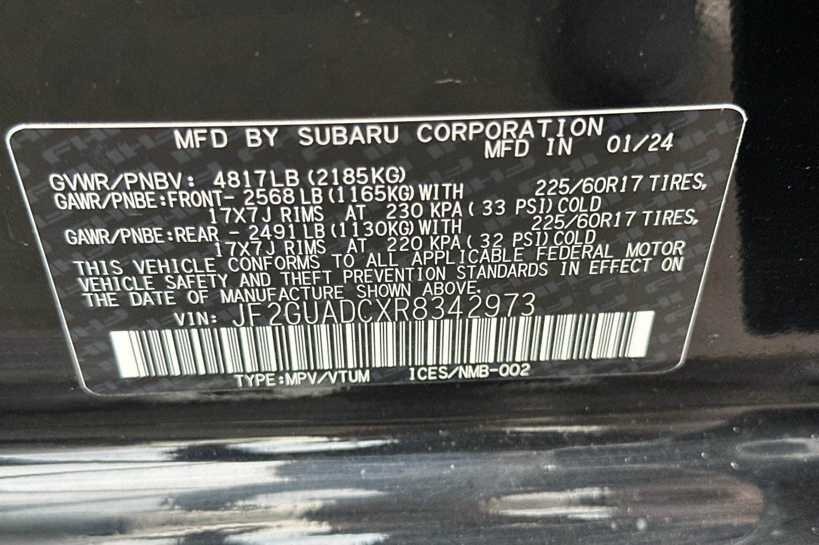 2024 Subaru Crosstrek Premium