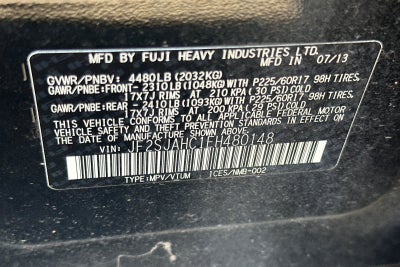 2014 Subaru Forester 2.5i Limited