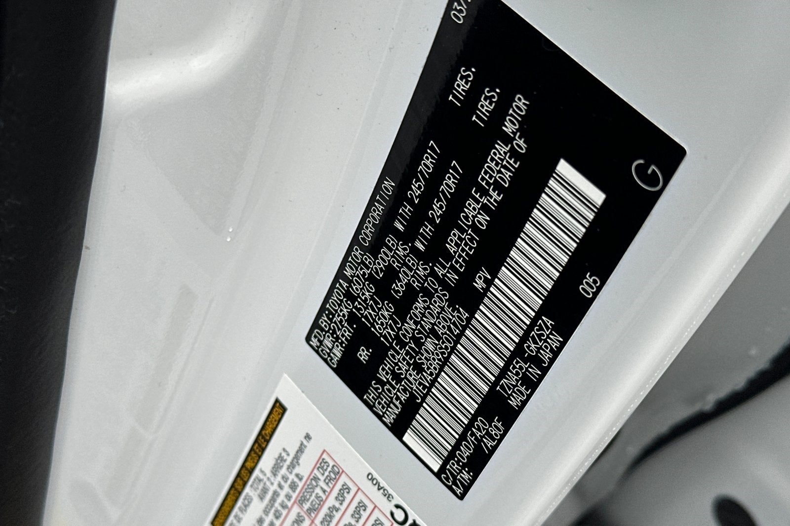 2025 Toyota 4Runner SR5