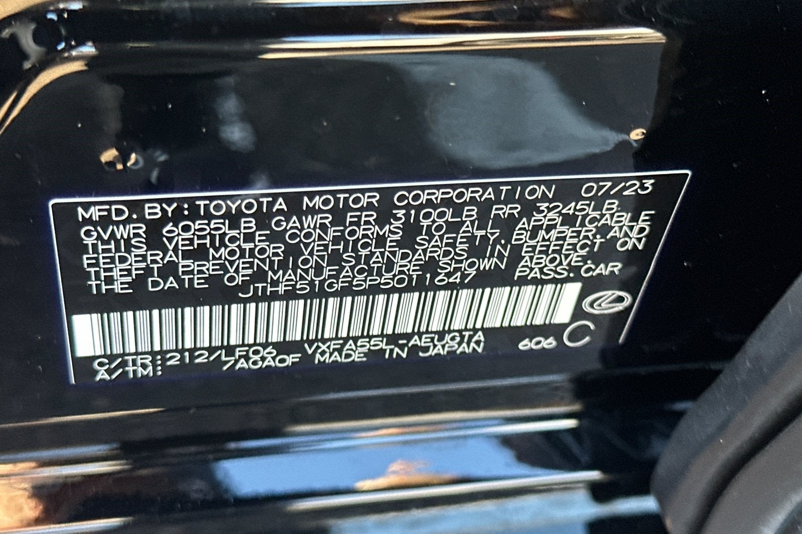 2023 Lexus LS 500 F Sport