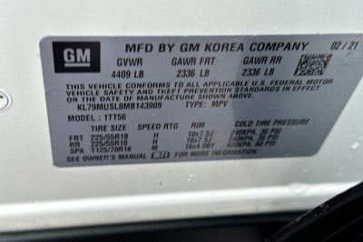 2021 Chevrolet TrailBlazer RS