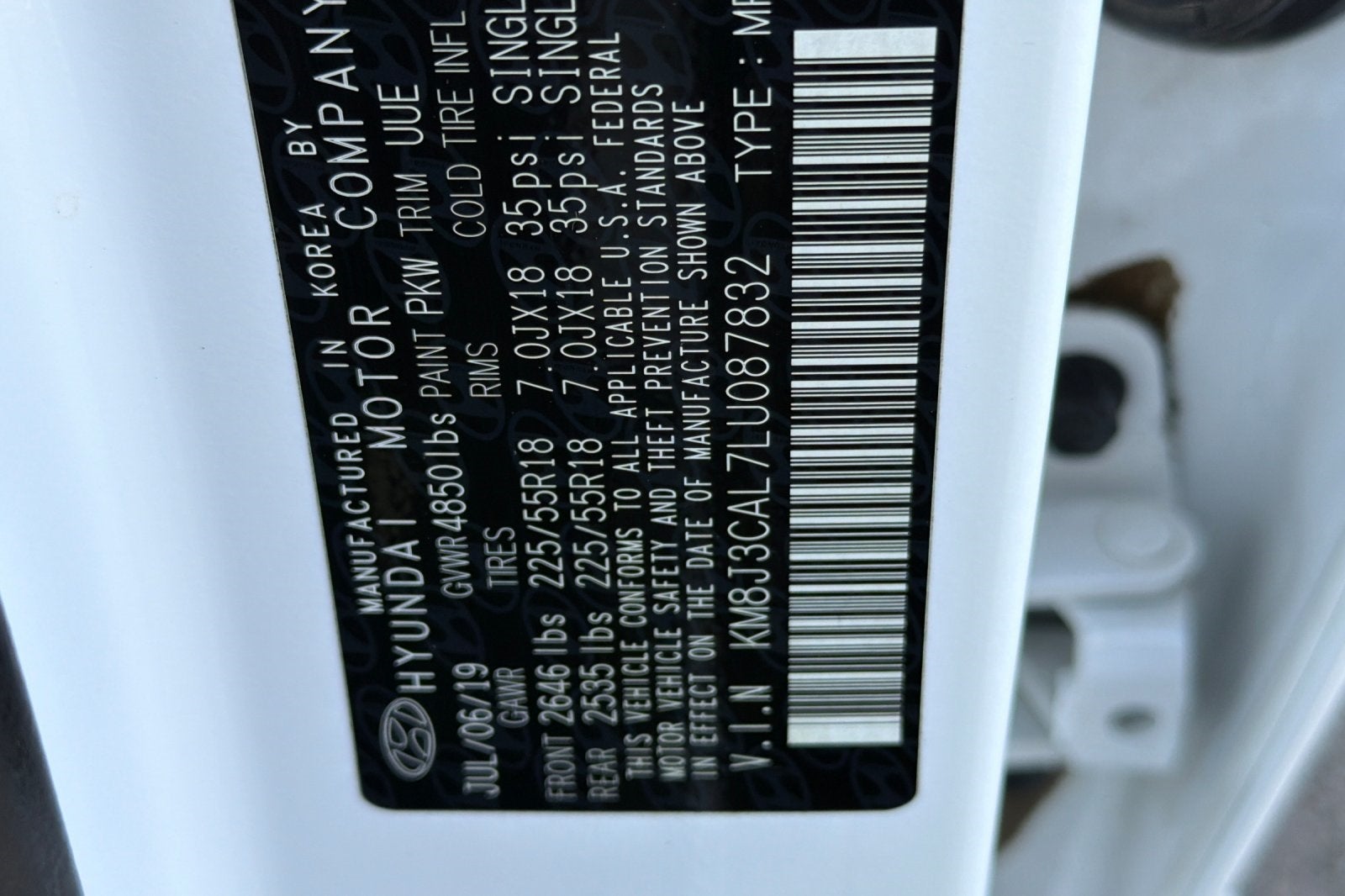 2020 Hyundai Tucson Ultimate