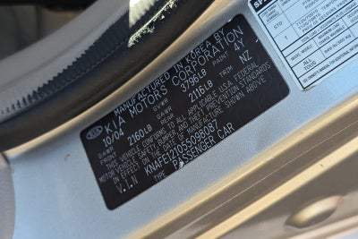 2005 Kia Spectra EX
