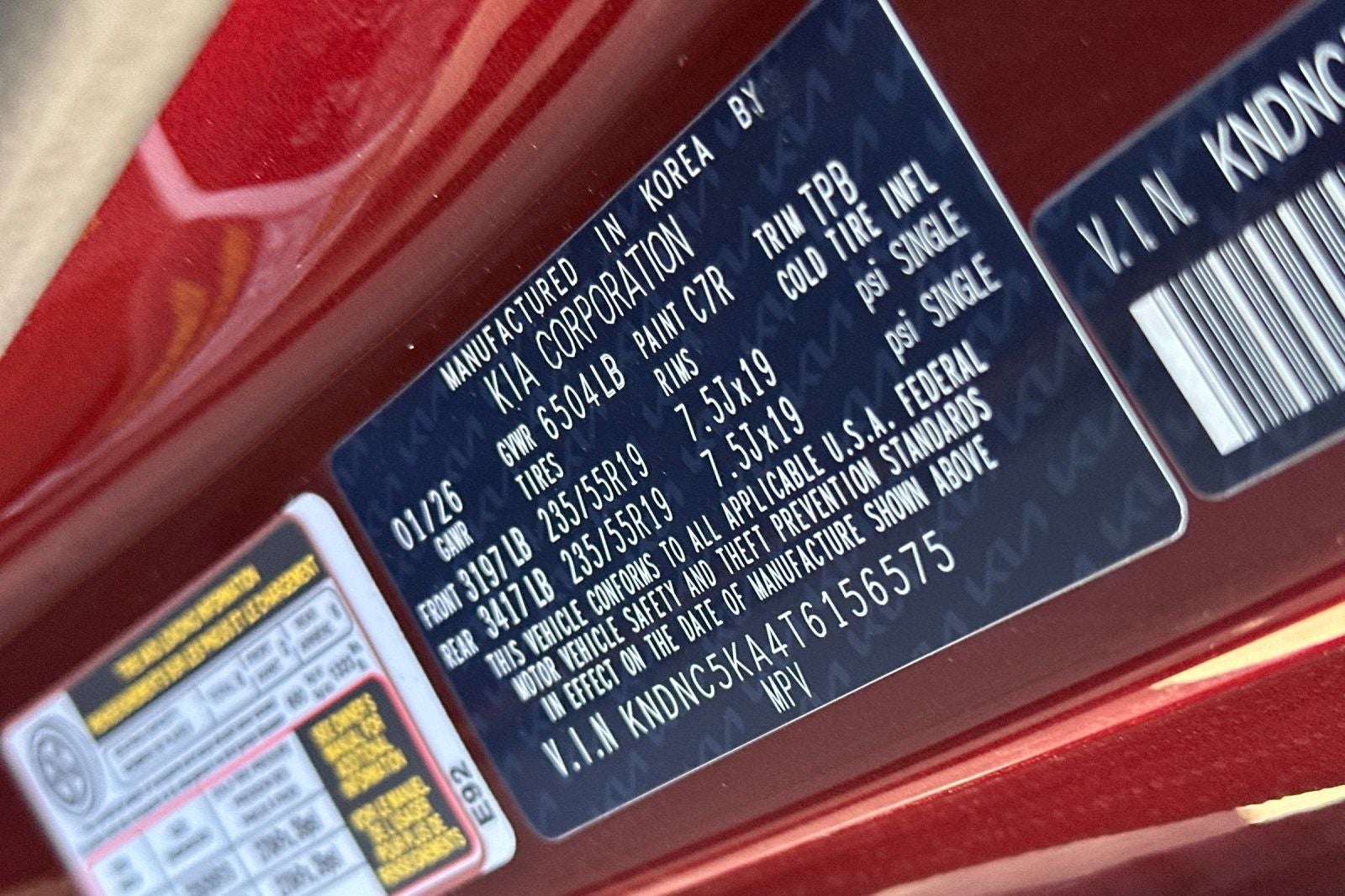 2026 Kia Carnival Hybrid EX