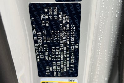 2026 Kia Carnival SX