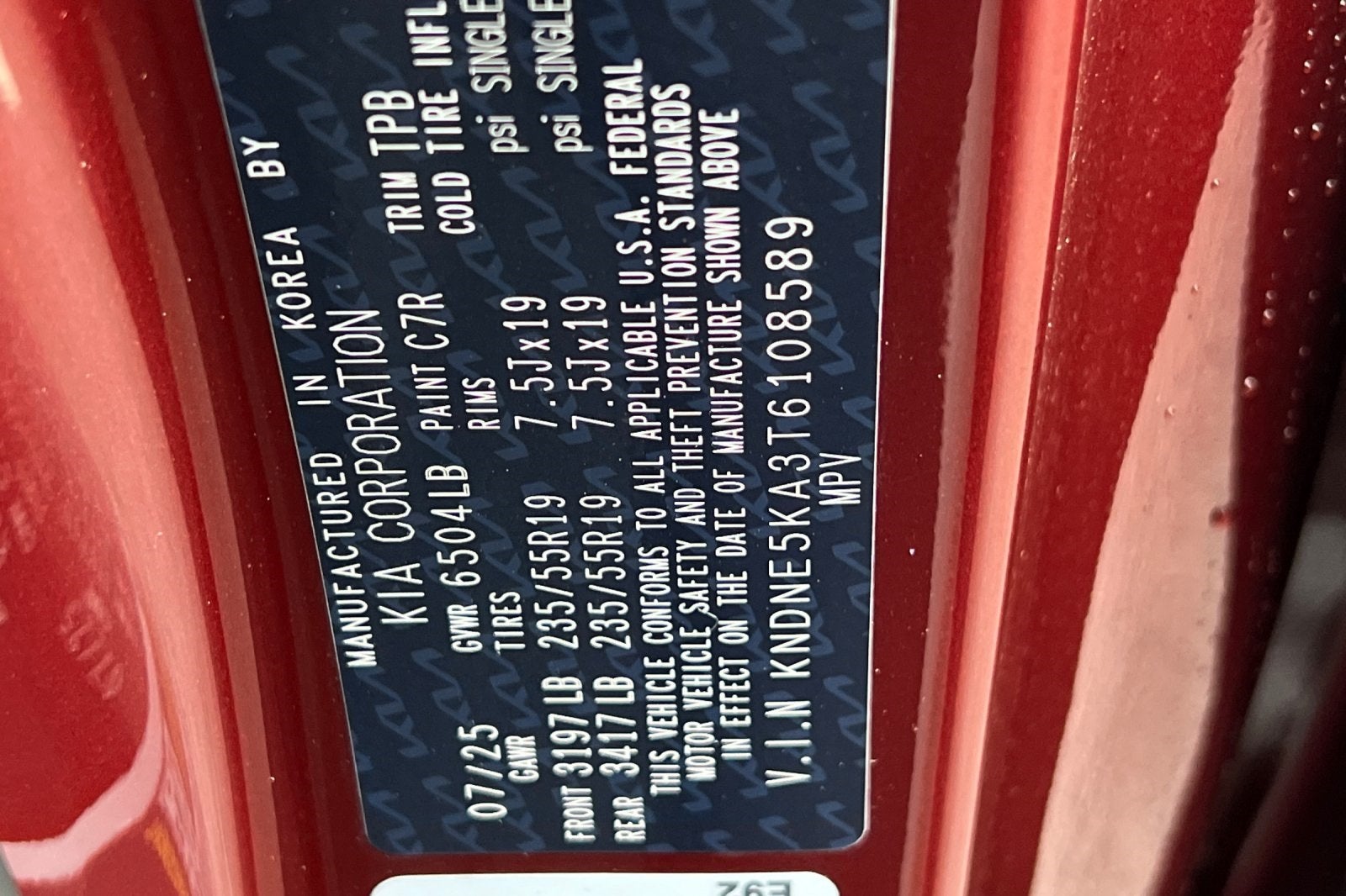 2026 Kia Carnival Hybrid SX