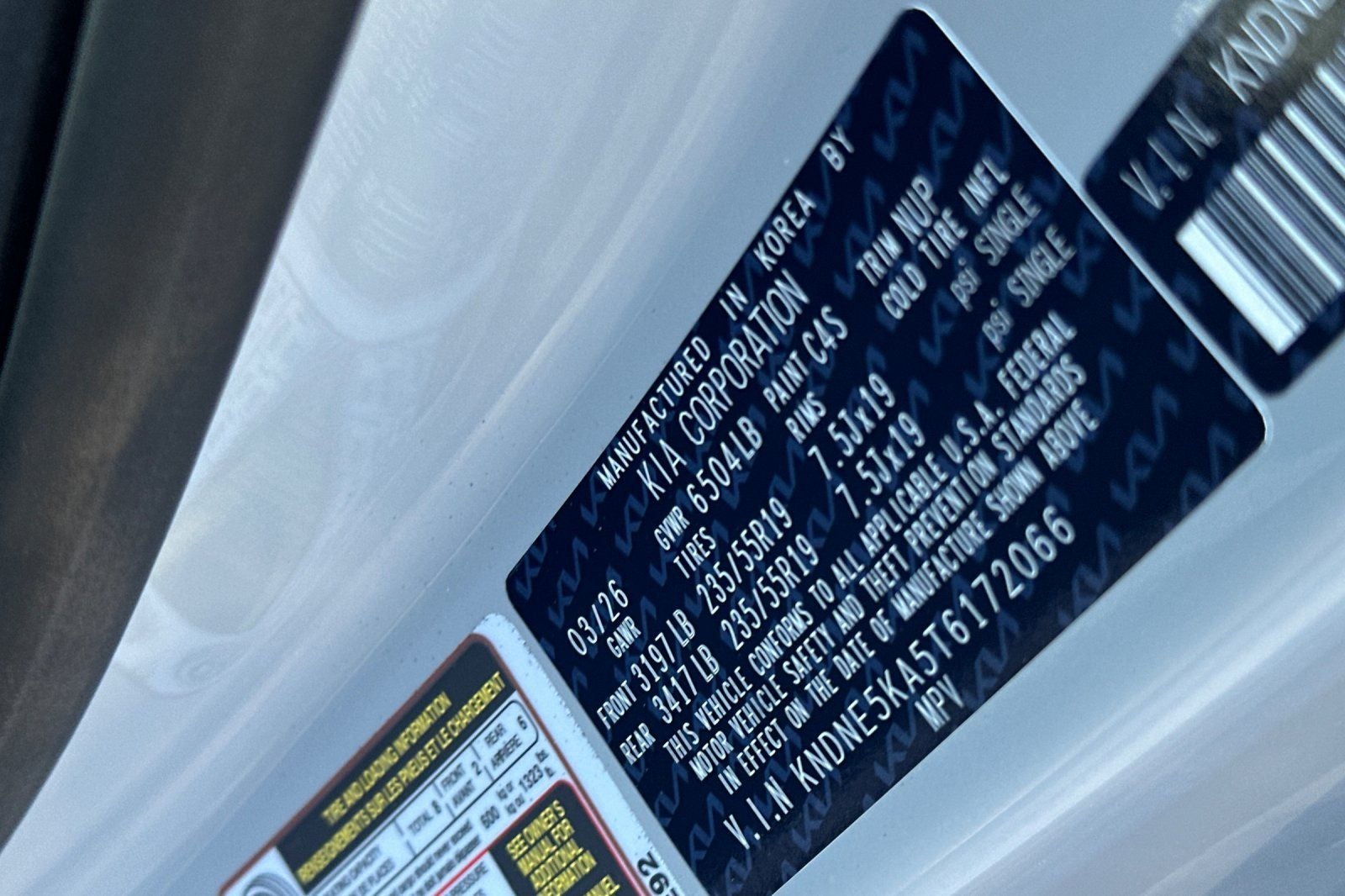 2026 Kia Carnival Hybrid SX