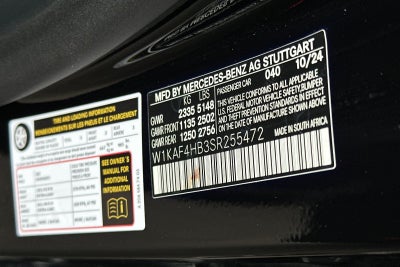 2025 Mercedes-Benz C-Class C 300 4MATIC®